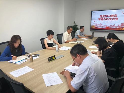 科学学所战略规划和科技创业研究室党支部召开党史学习教育专题组织生活会